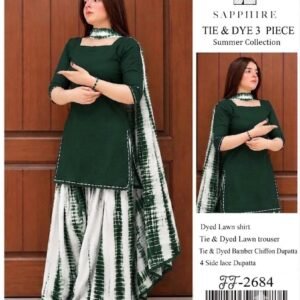 3 Piece Printed Lawn Suit – Summer Trendy Collection 2026