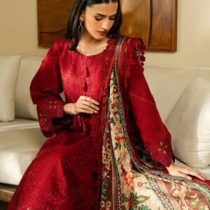 Batik Airjet Lawn Embroidered 3 Piece Suit – Summer Collection