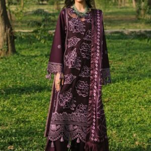 Aneela's Airjet Lawn Luxury Embroidered 3 Piece Suit – Summer Collection