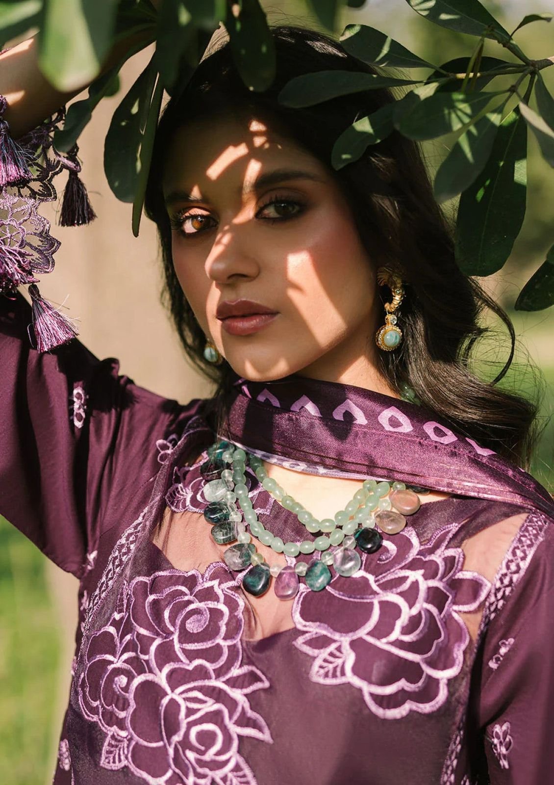 Aneela's Airjet Lawn Luxury Embroidered 3 Piece Suit – Summer Collection - Image 6